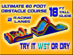 Ultimate 60 Foot Obstacle Course Ultimate 60 Foot Obstacle Course