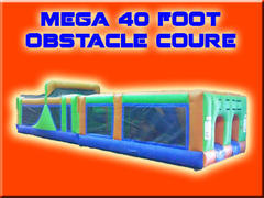 Mega 40 Foot Obstacle Course Mega 40 Foot Obstacle Course