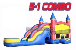 Castle Combo 5-in-1 with Waterslide