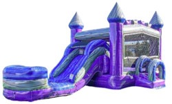 Purple Dream Castle Combo with Waterslide