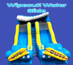 Wipe Out Water Slide